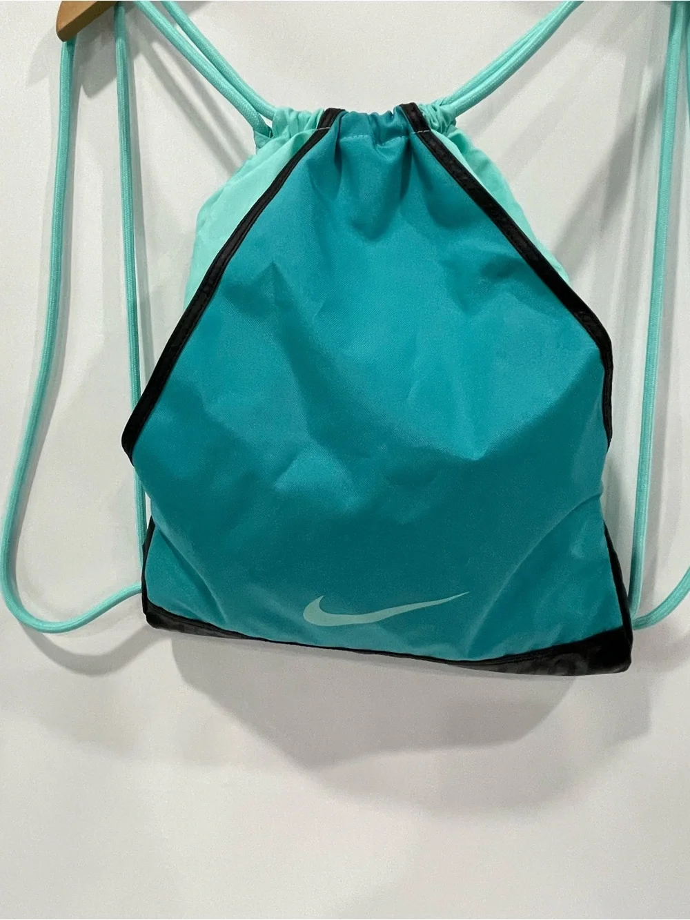 Nike Aquamarine Drawstring Bagpack
